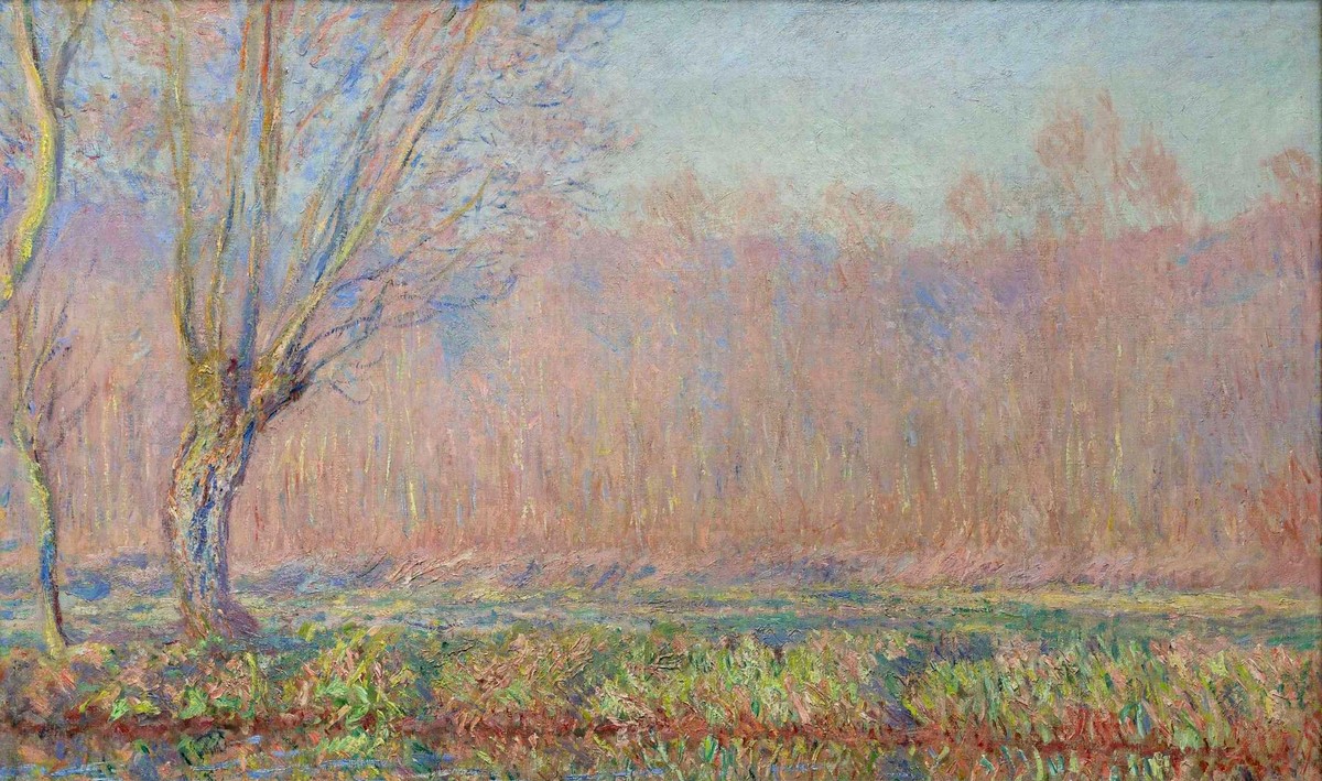 The Willows by Claude Monet