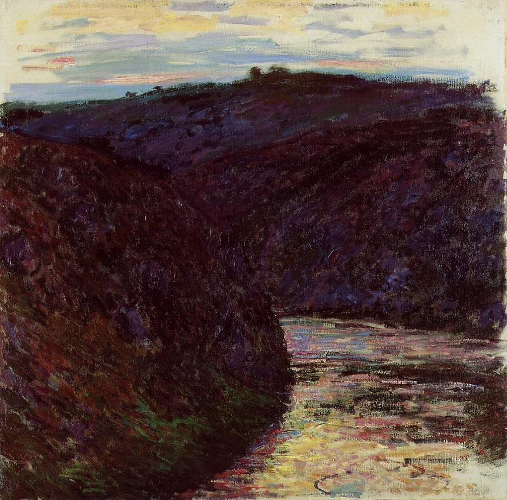 Valley of the Creuse by Claude Monet