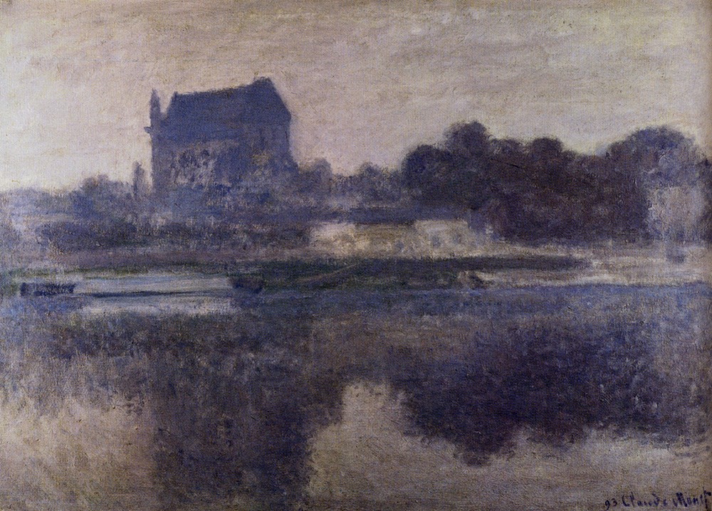 Vernon Church in Fog by Claude Monet