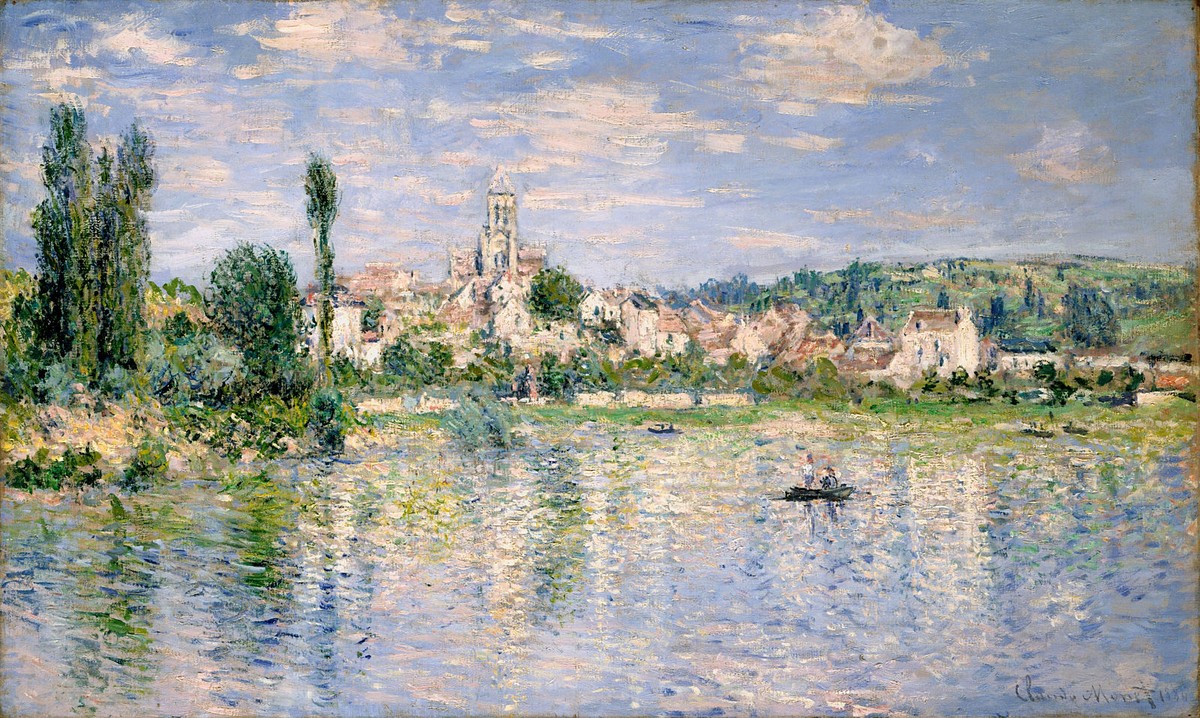 Vetheuil in Summer by Claude Monet