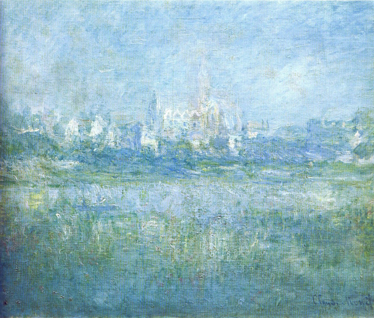 Vetheuil in the Fog by Claude Monet