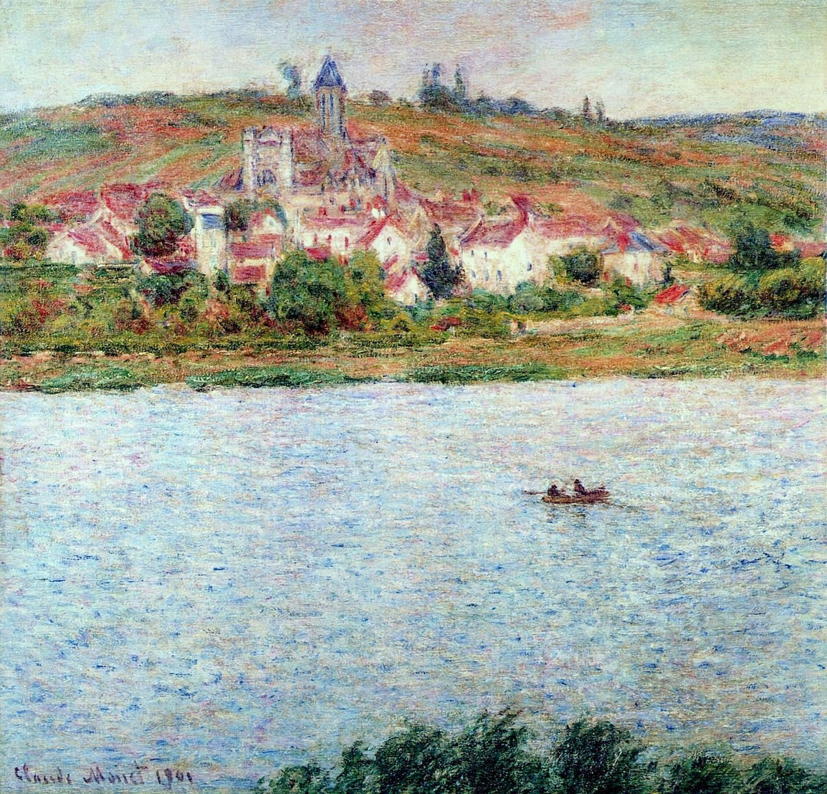 Vetheuil, Morning Effect by Claude Monet