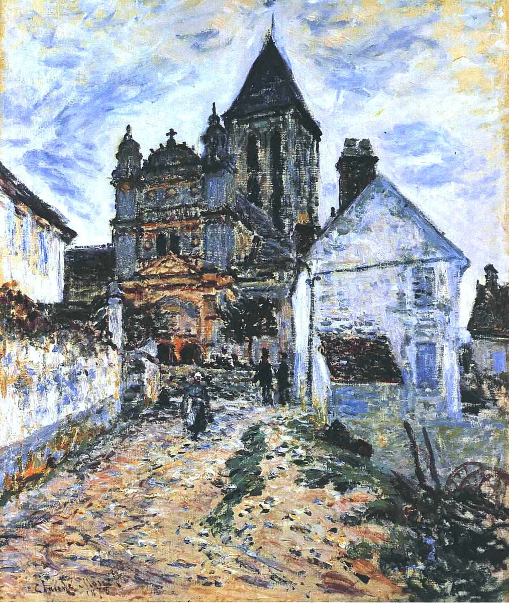 Vetheuil, The Church by Claude Monet