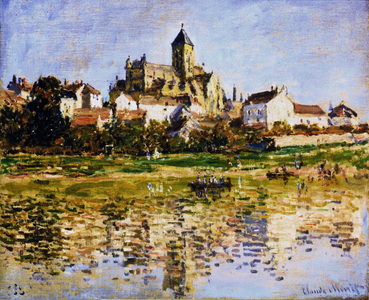 Vetheuil, The Church by Claude Monet
