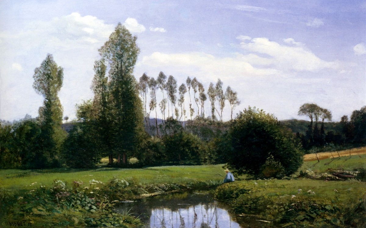 View At Rouelles Le Havre by Claude Monet