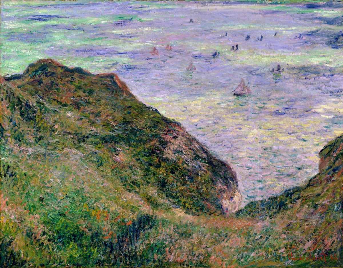 View Over the Sea by Claude Monet