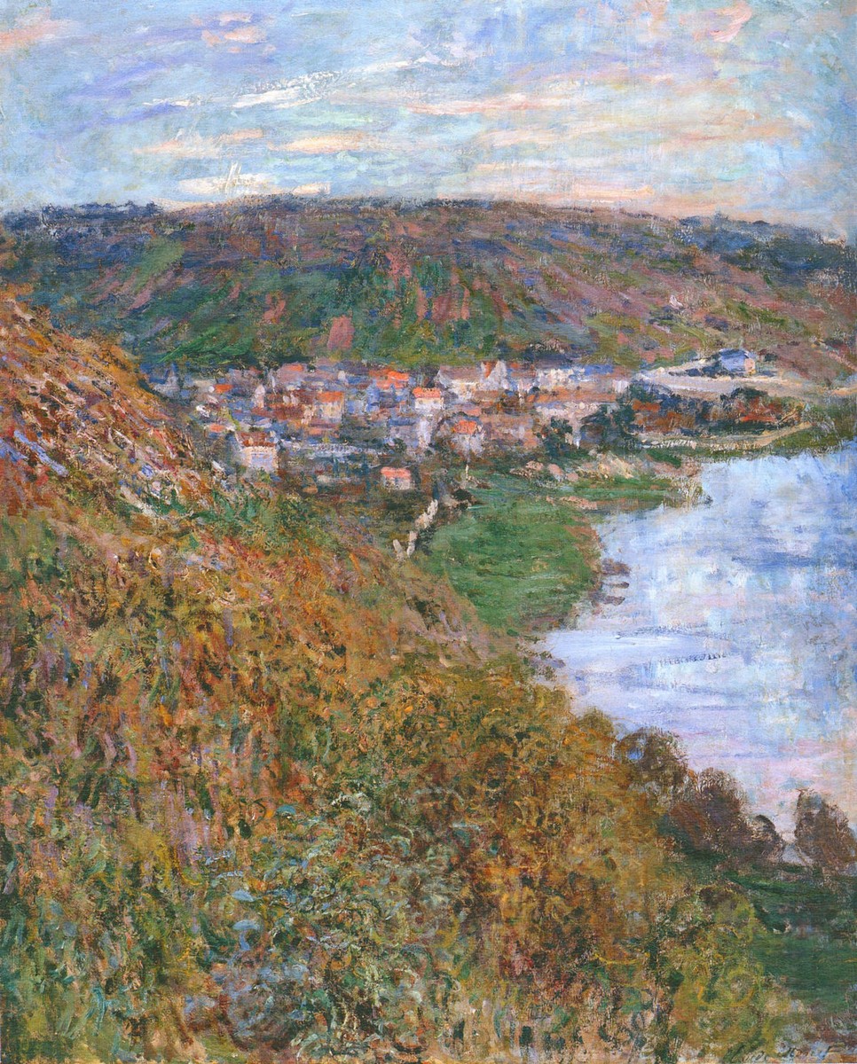 View over Vetheuil by Claude Monet