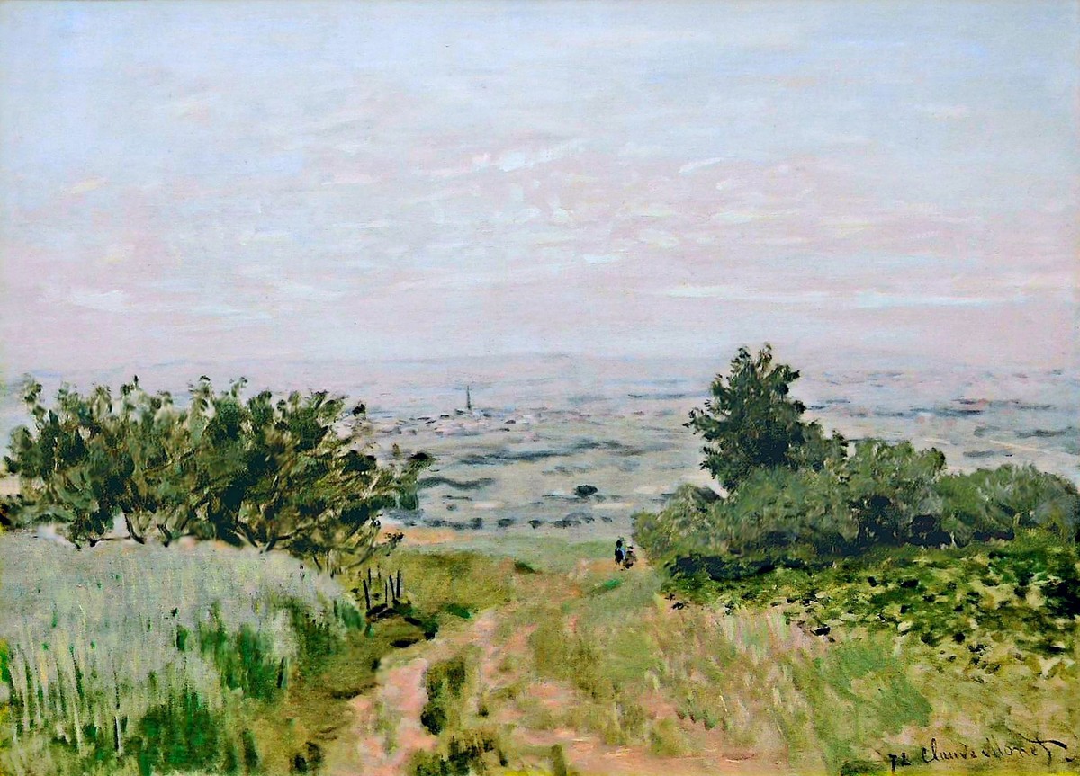 View to the Plain of Argenteuil by Claude Monet