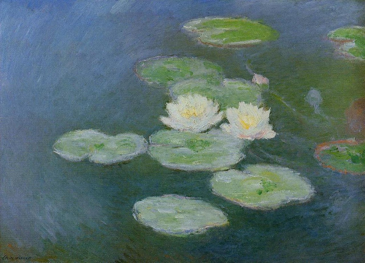 Water Lilies, Evening Effect by Claude Monet