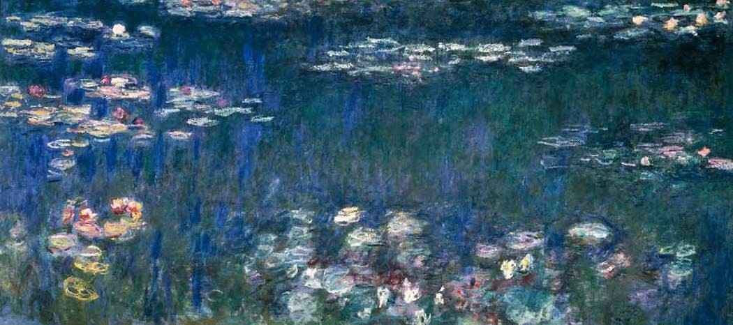 Water Lilies, Green Harmony by Claude Monet