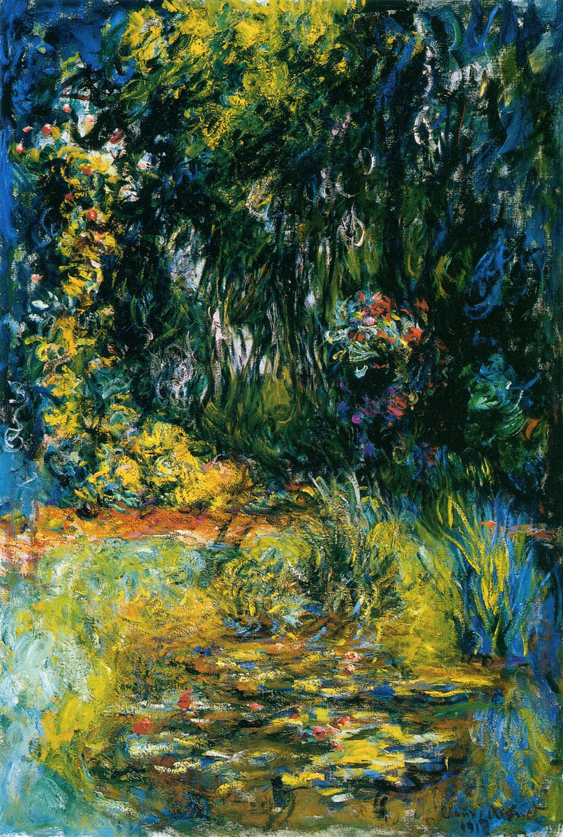 Water Lily Pond by Claude Monet