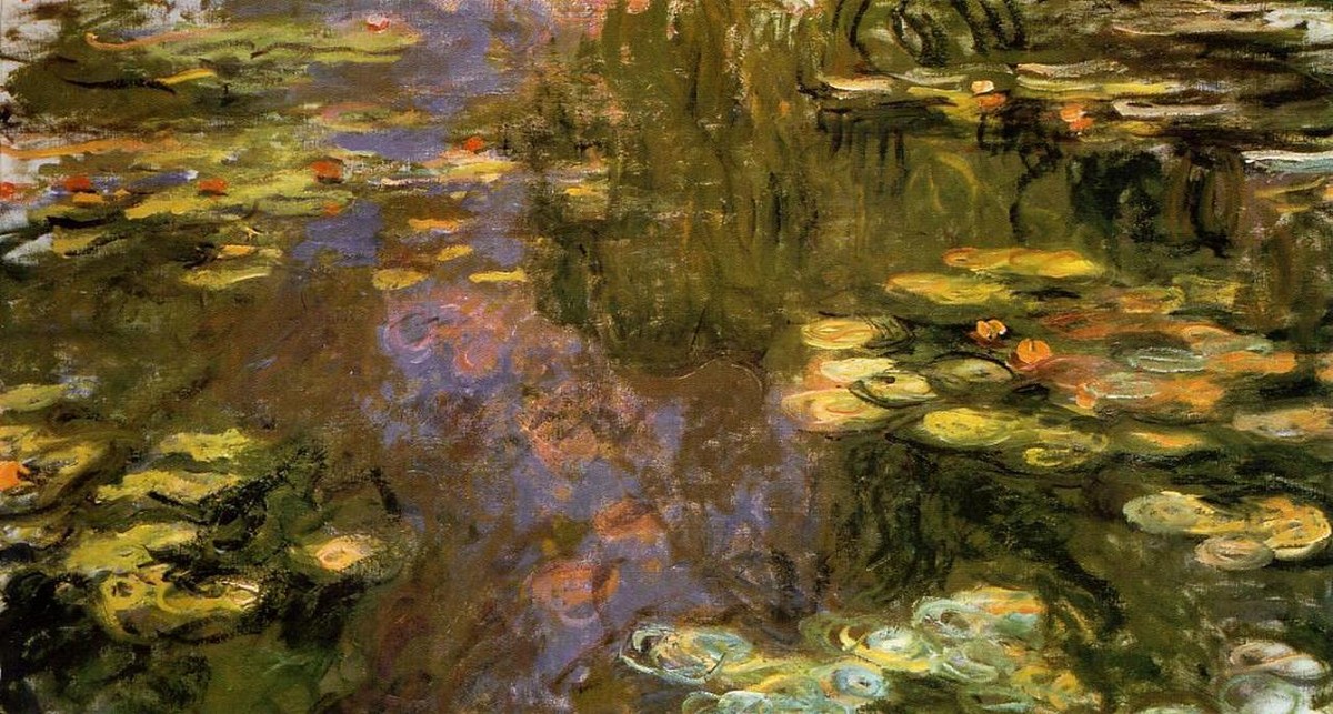 Water Lily Pond by Claude Monet