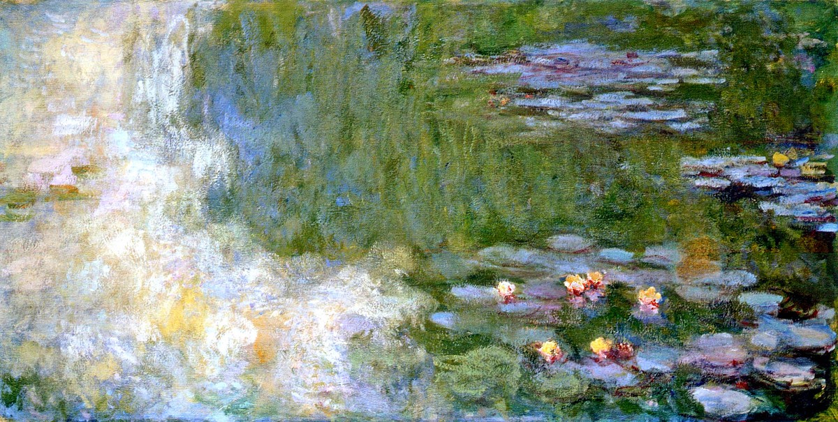Water Lily Pond by Claude Monet