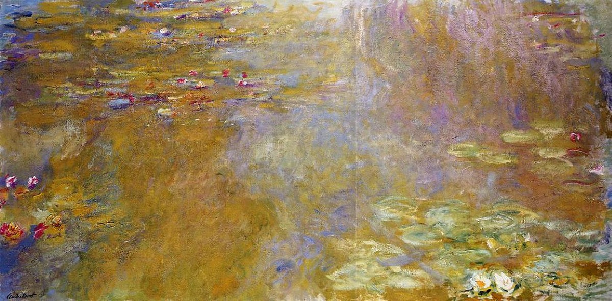 Water Lily Pond by Claude Monet