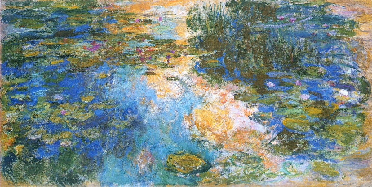 Water Lily Pond by Claude Monet