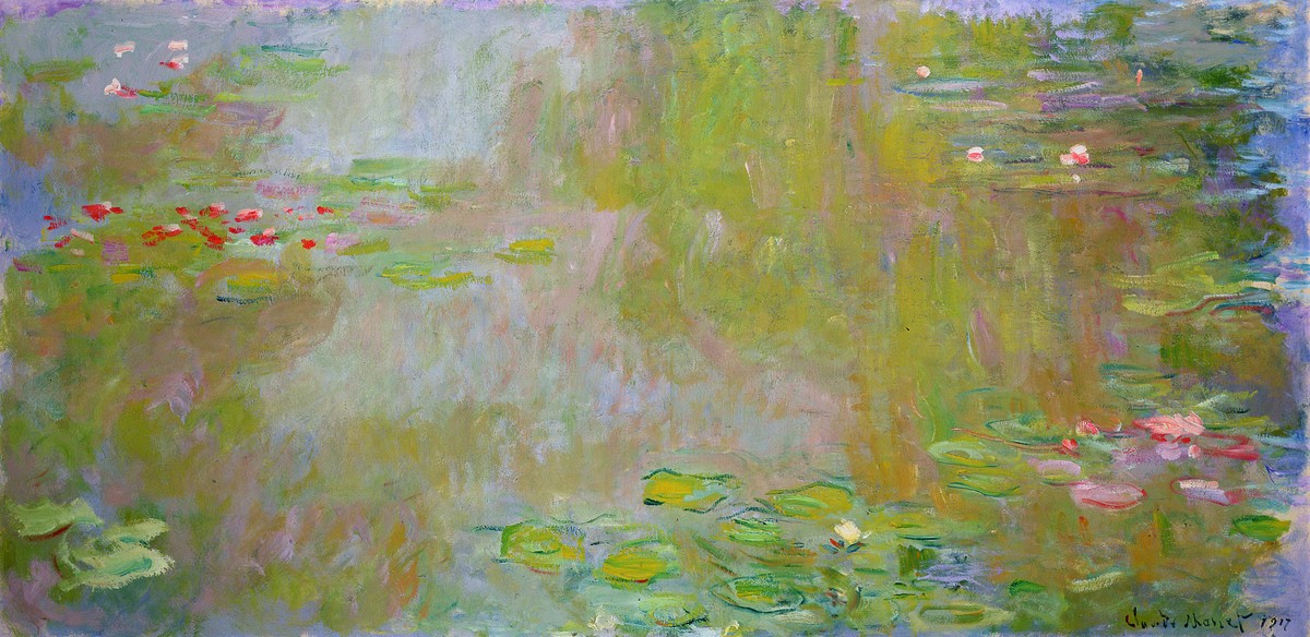 Water Lily Pond by Claude Monet