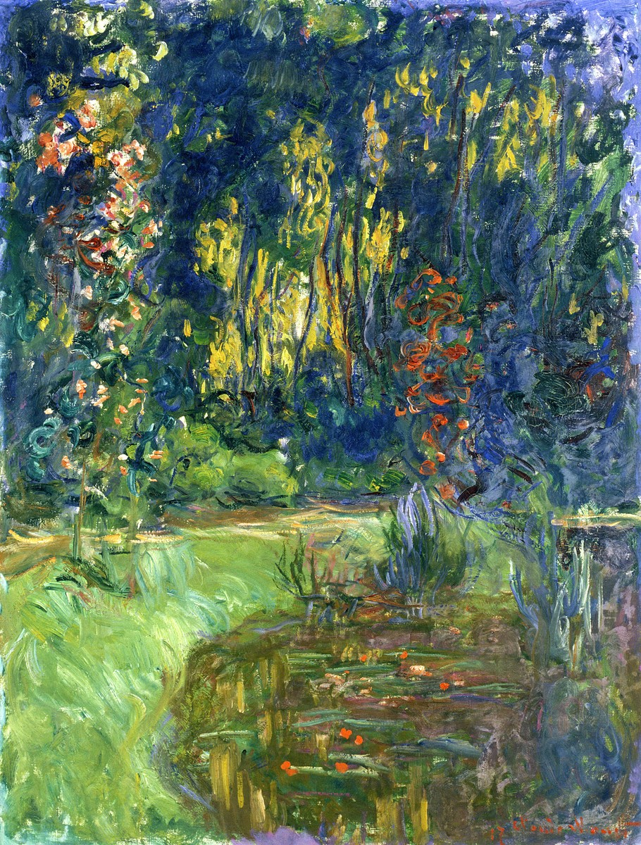 Water Lily Pond at Giverny by Claude Monet