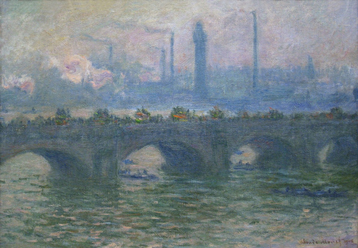 Waterloo Bridge by Claude Monet