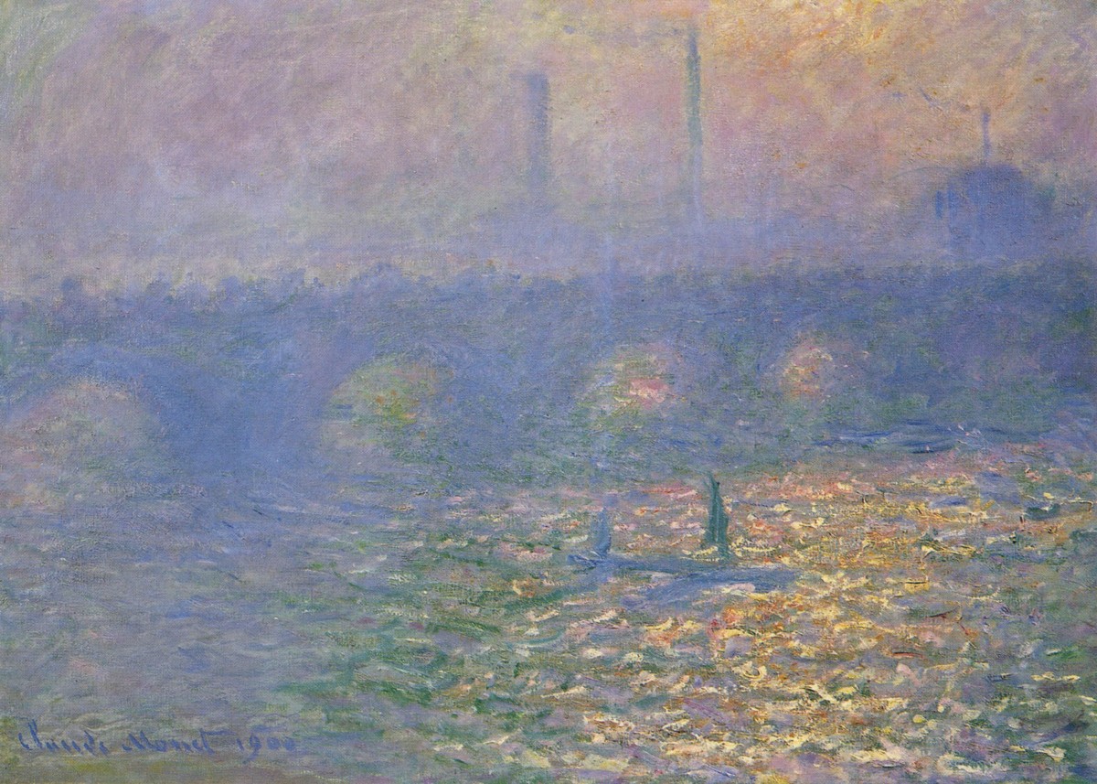 Waterloo Bridge, London by Claude Monet