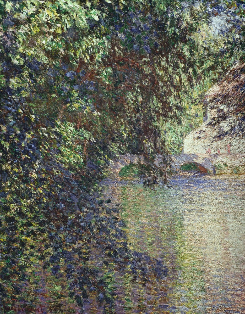 Watermill at Limetz by Claude Monet