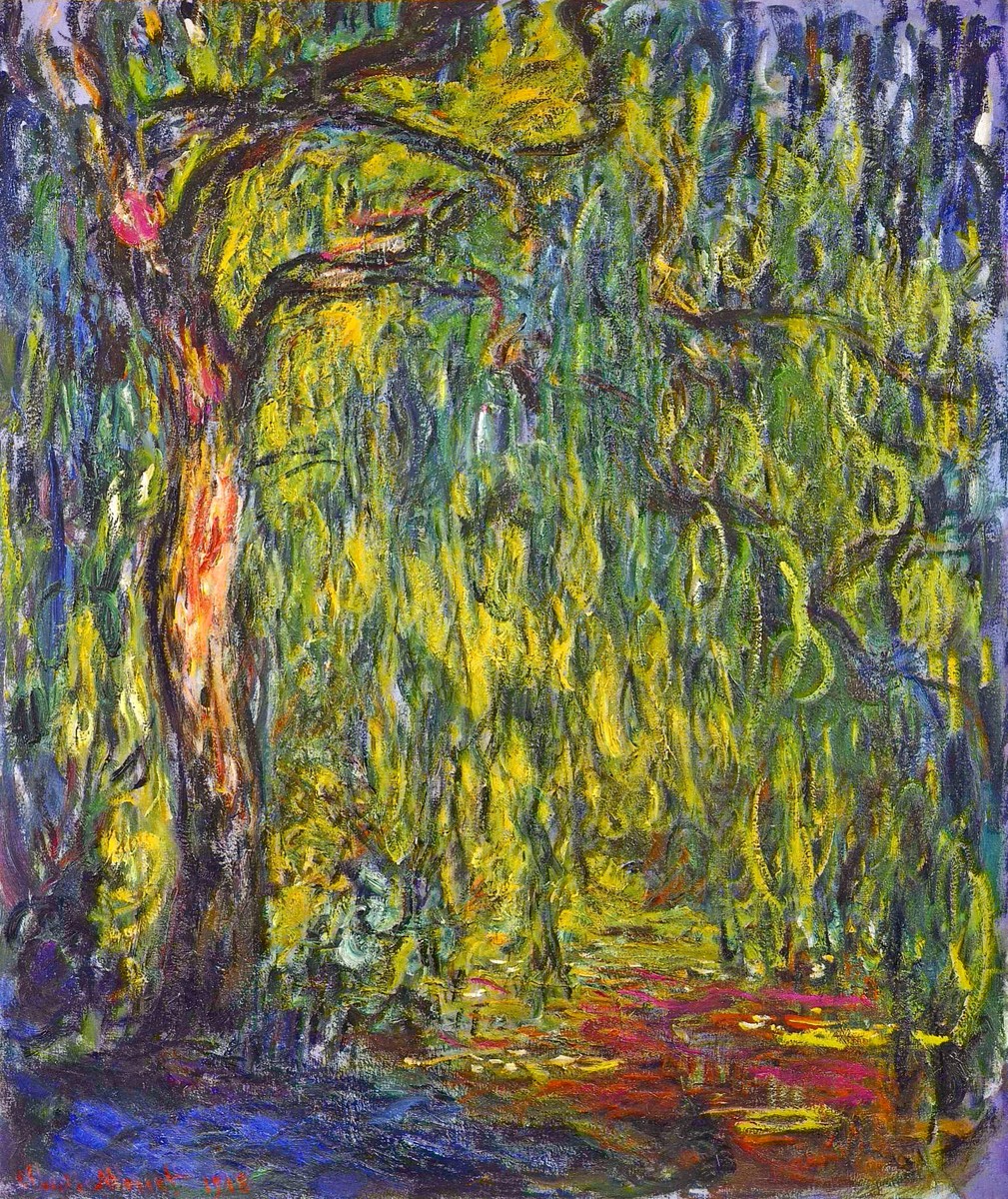 Weeping Willow by Claude Monet