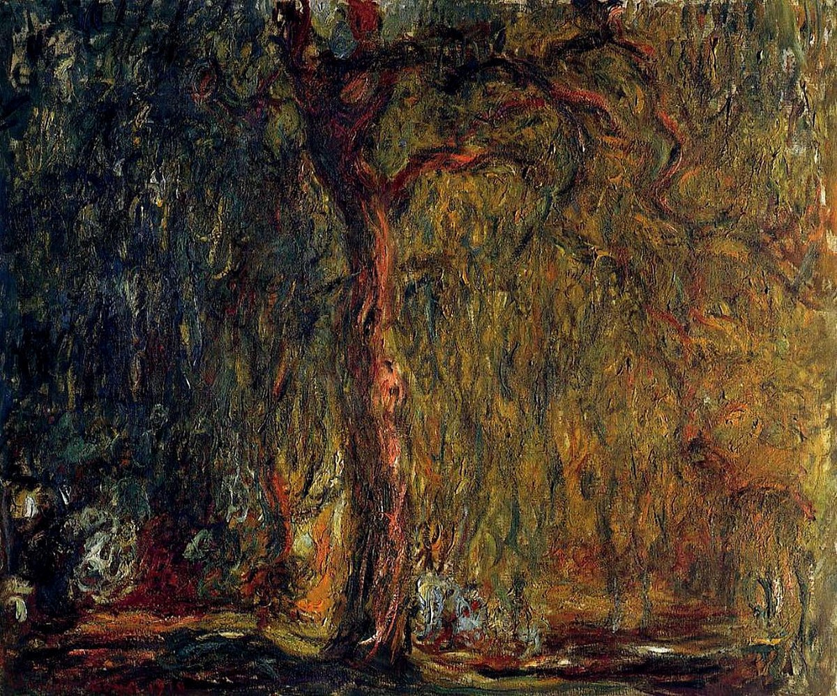 Weeping Willow by Claude Monet