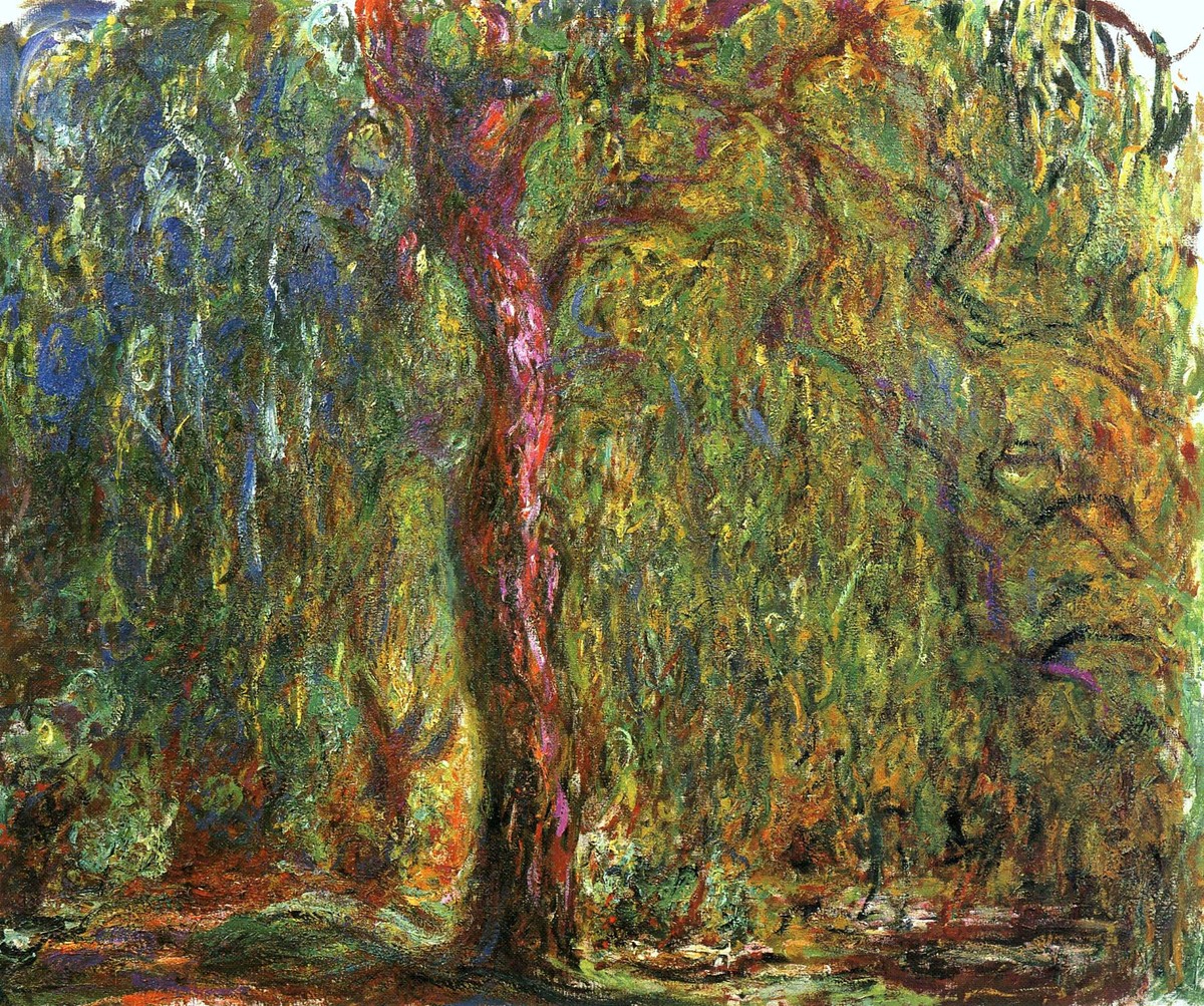 Weeping Willow by Claude Monet