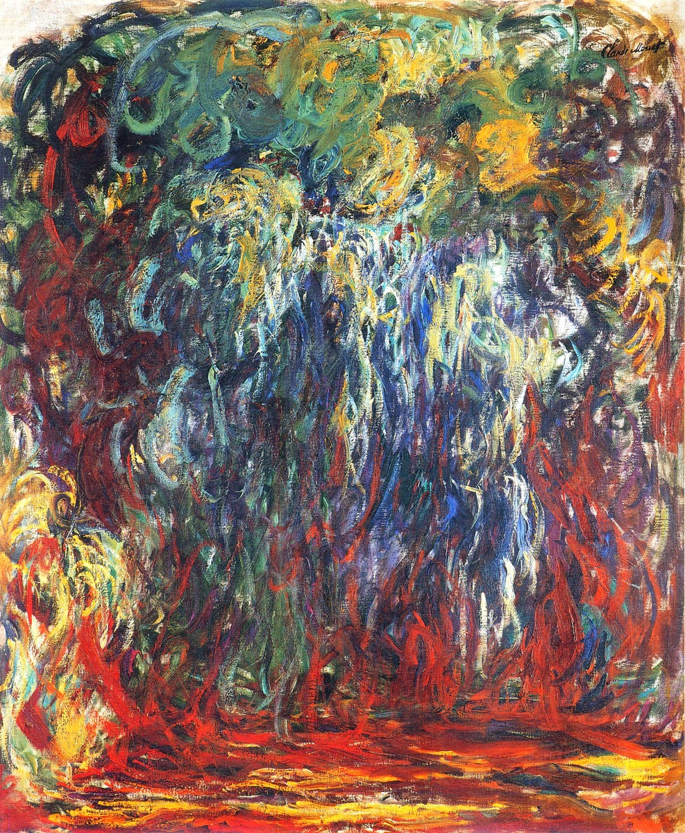 Weeping Willow, Giverny by Claude Monet
