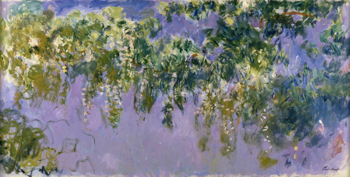 Wisteria by Claude Monet