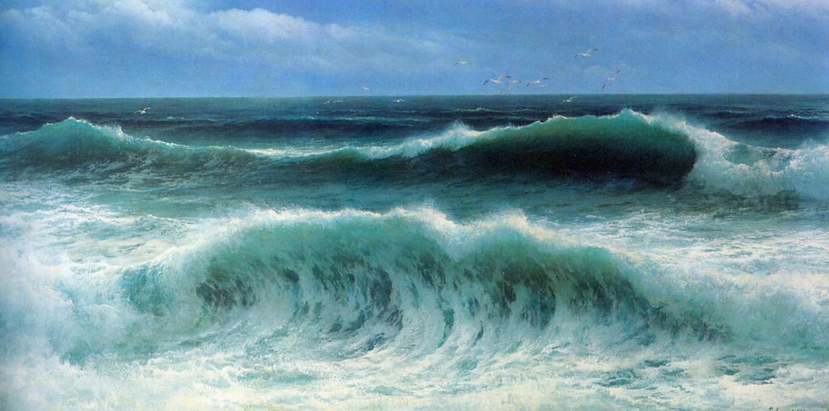 Breaking Waves I by David James
