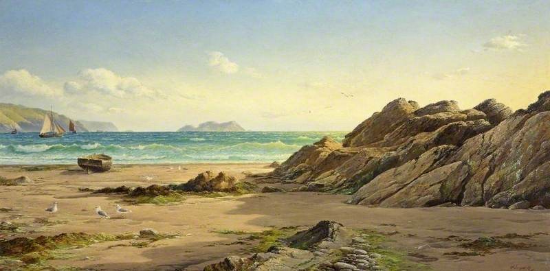 Summer Evening, Broad Haven Sands by David James