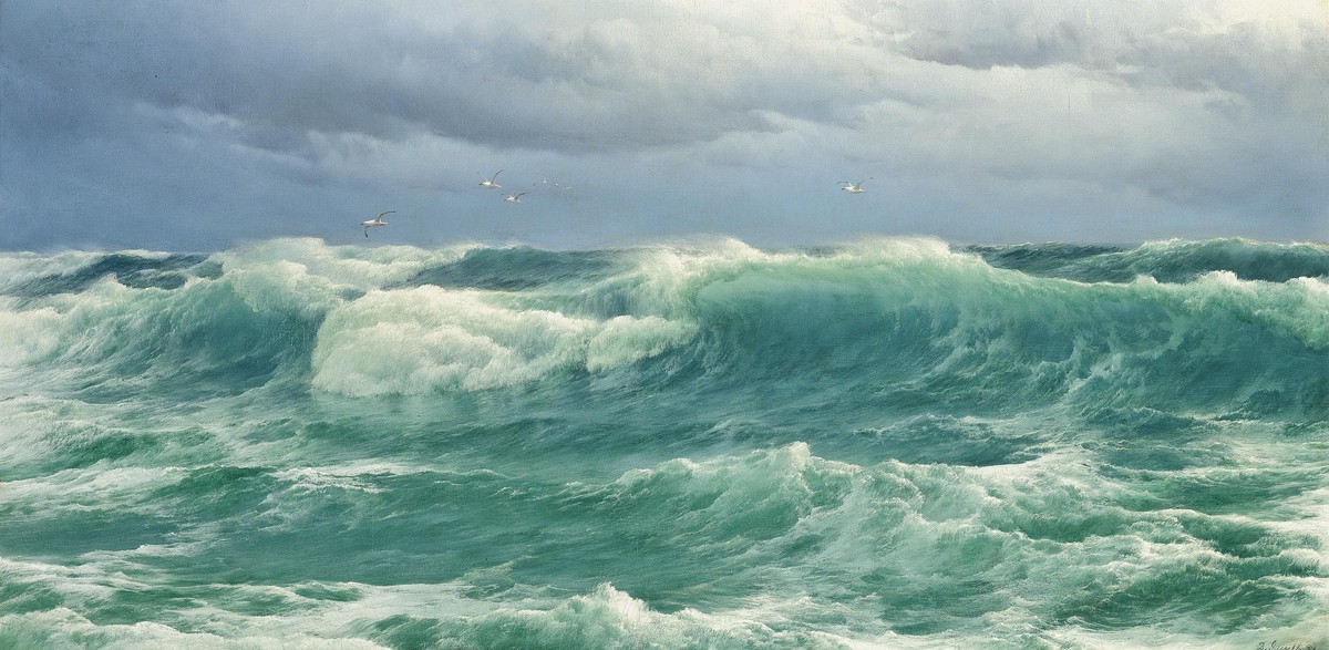 When the Wind Blows the Sea In' by David James
