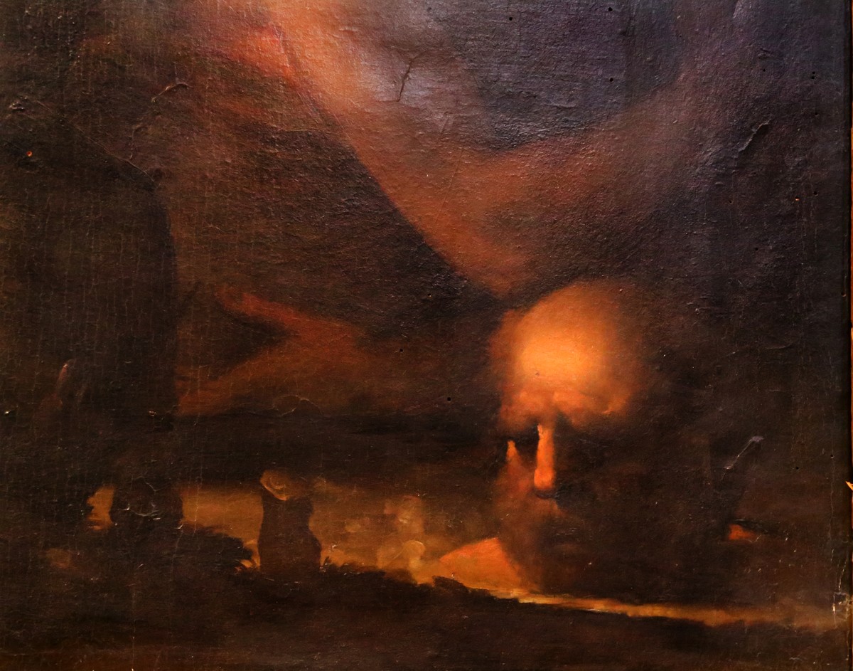 The Fall of the Rebel Angels (detail) by Domenico Beccafumi