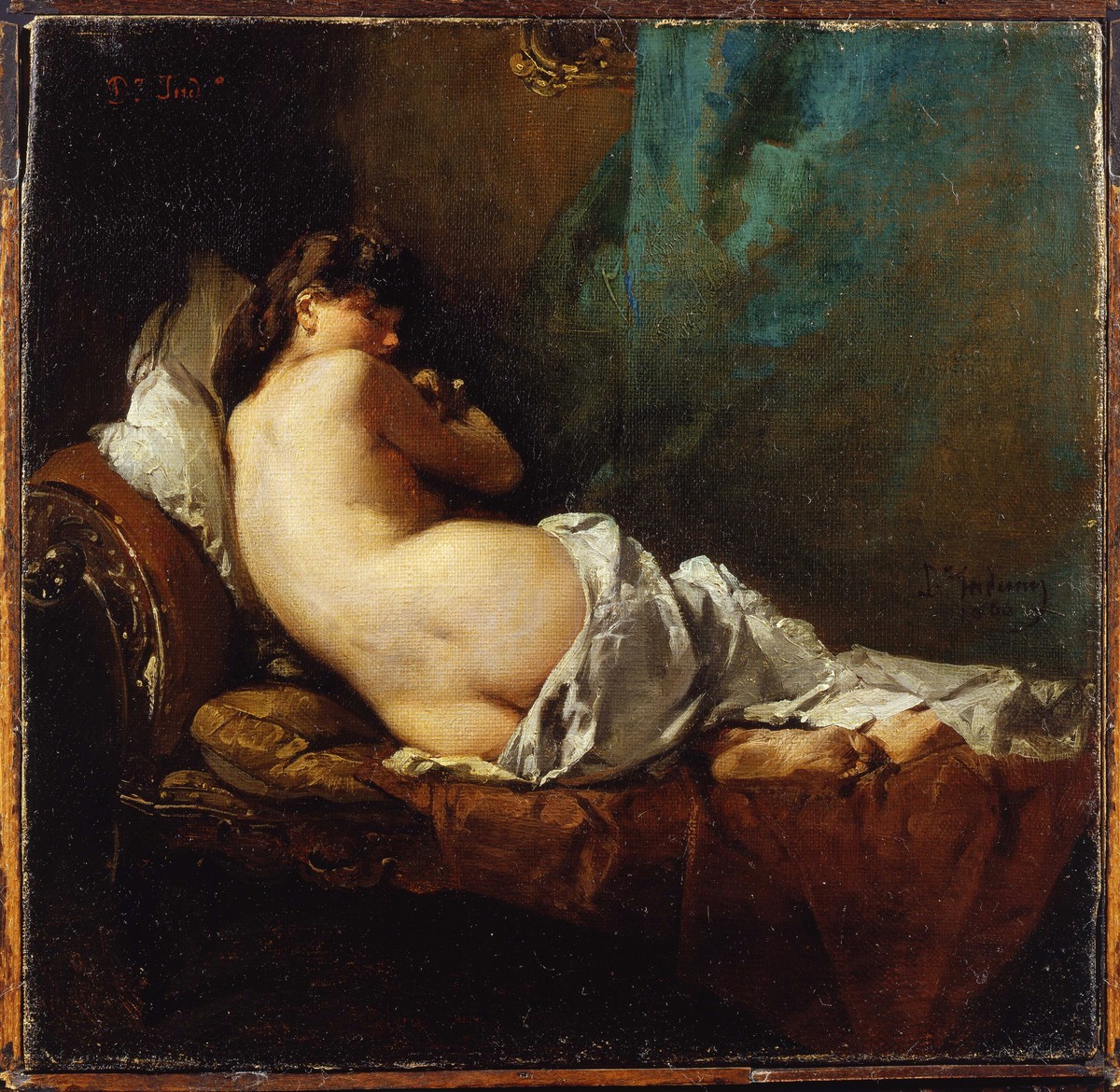 Bare Shoulders by Domenico Induno