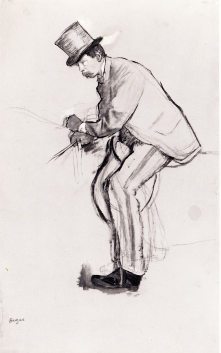 Amateur Jockey by Edgar Degas