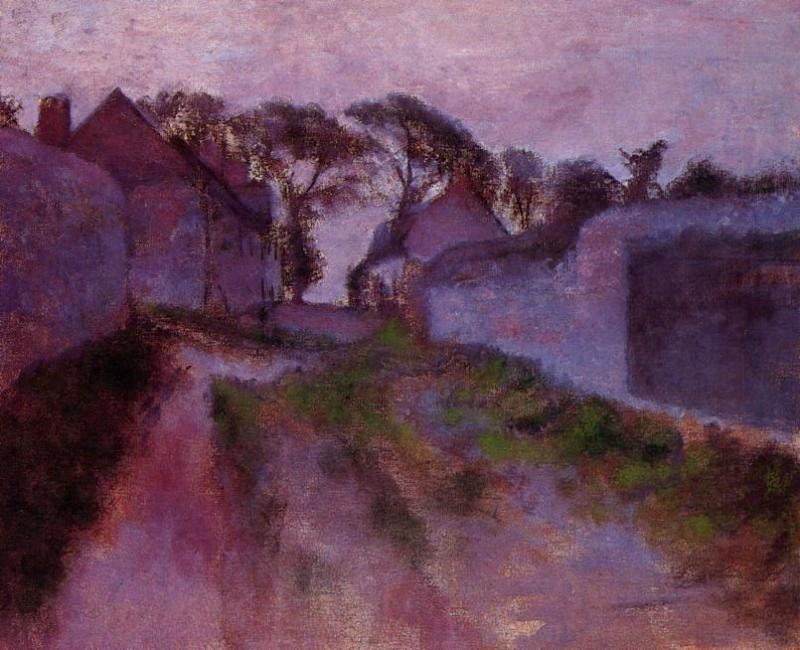 At Saint-Valery-sur-Somme by Edgar Degas