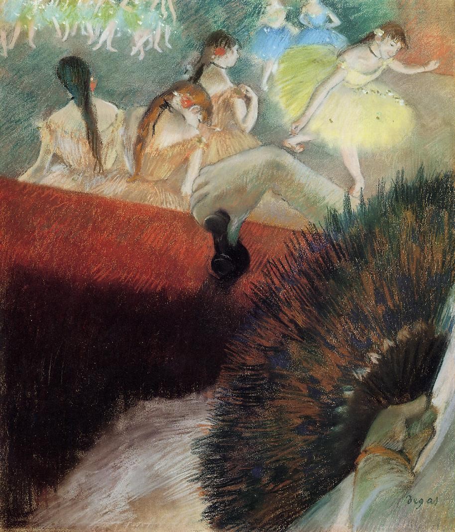 At the Ballet by Edgar Degas