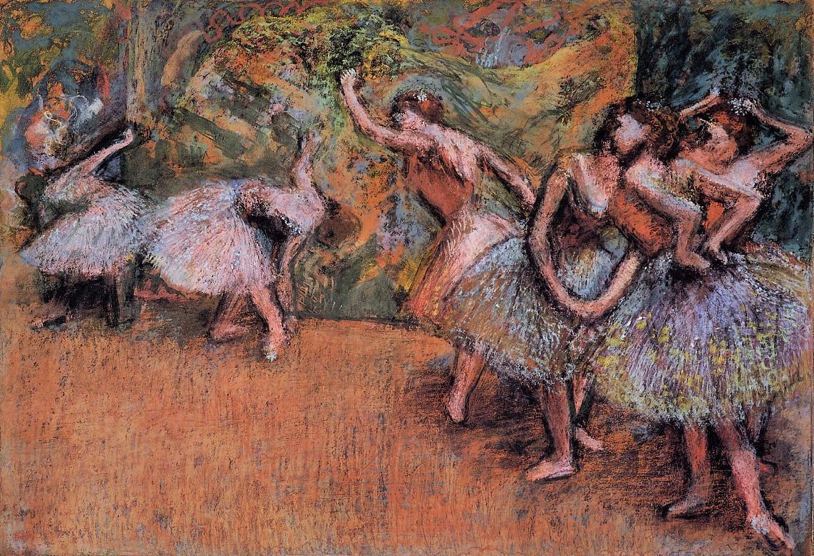 Ballet Scene by Edgar Degas