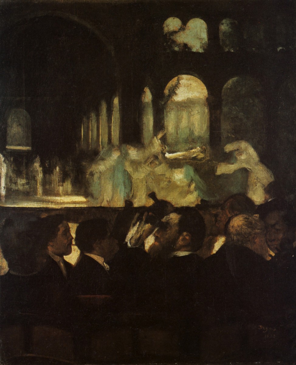 Ballet Scene from Robert la Diable (detail) by Edgar Degas