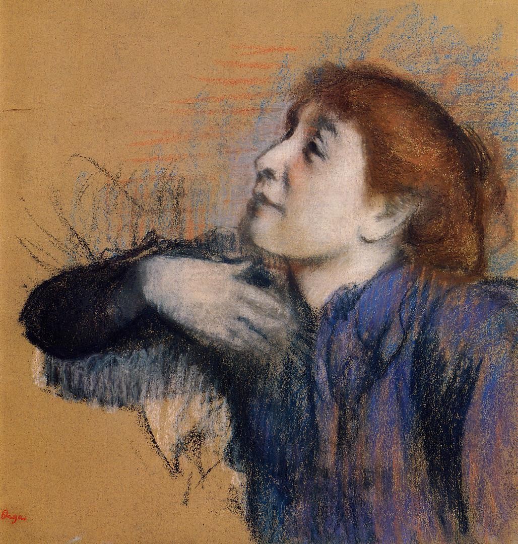 Bust of a Woman by Edgar Degas