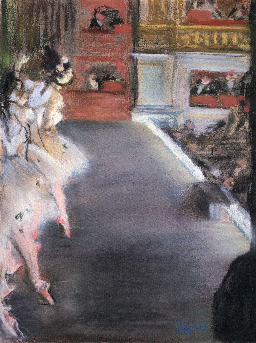 Dancers at the Old Opera House by Edgar Degas