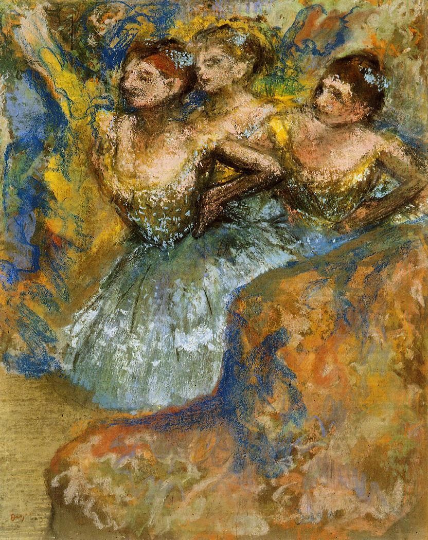 Group of Dancers by Edgar Degas