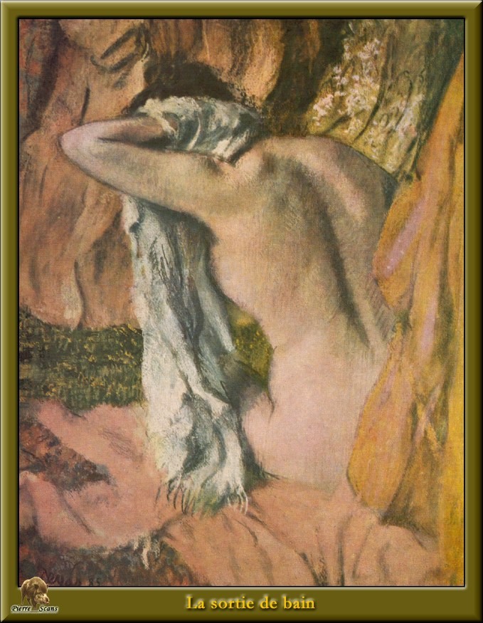 Leaving the Bath by Edgar Degas