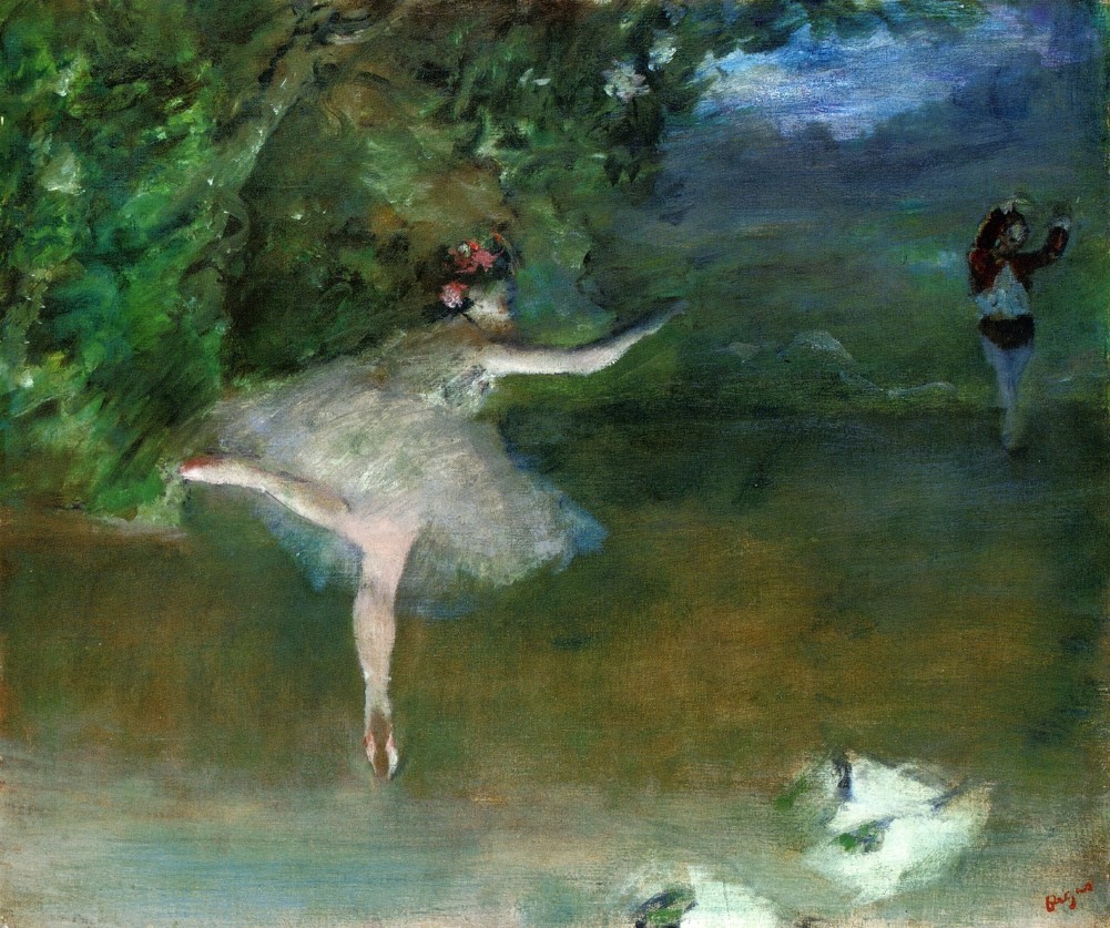 Les Pointes by Edgar Degas