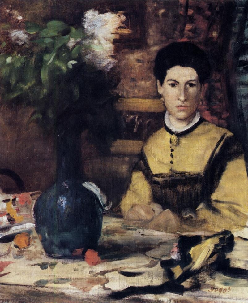 Madame de Rutte by Edgar Degas