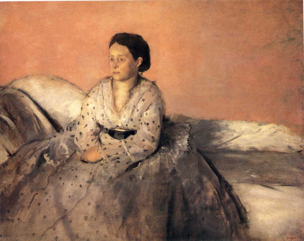 Madame Rene De Gas by Edgar Degas