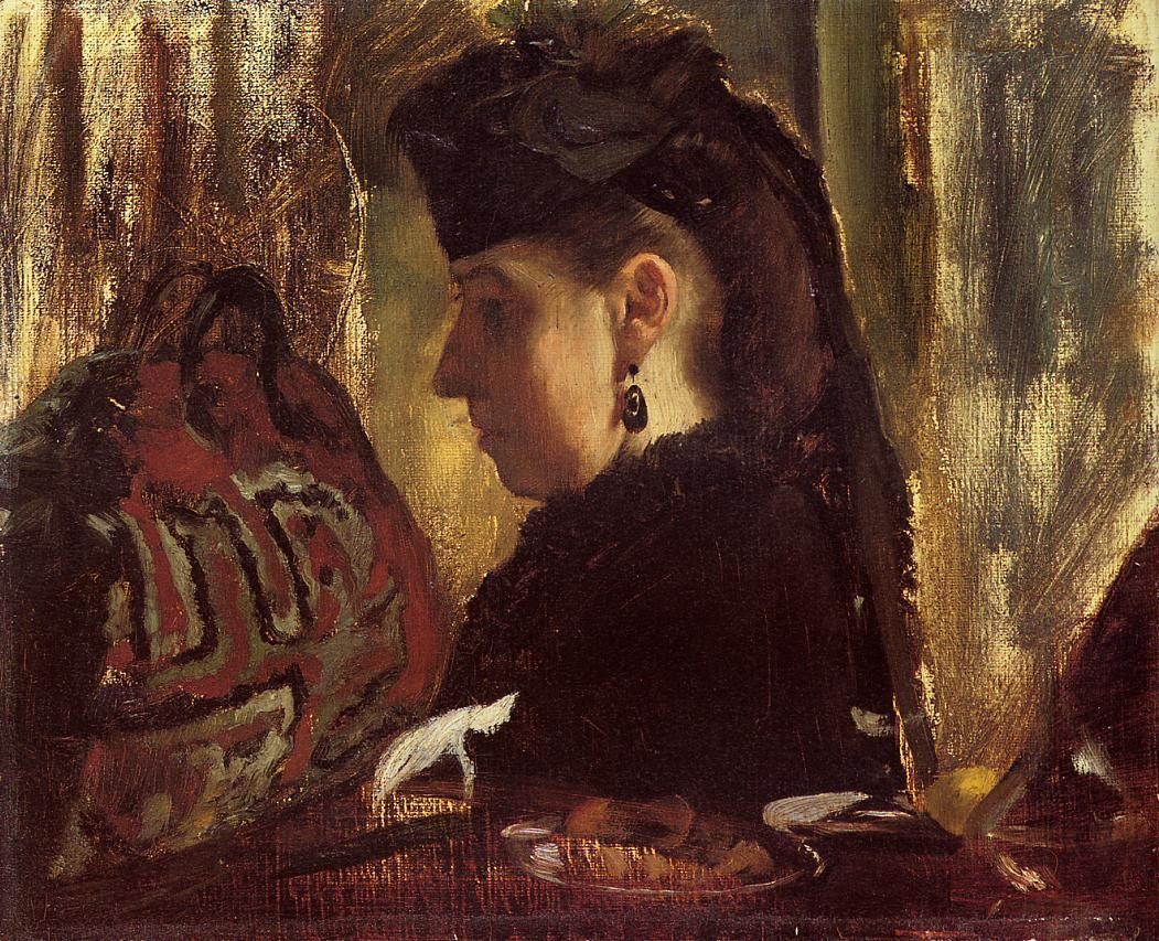 Mademoiselle Marie Dihau by Edgar Degas