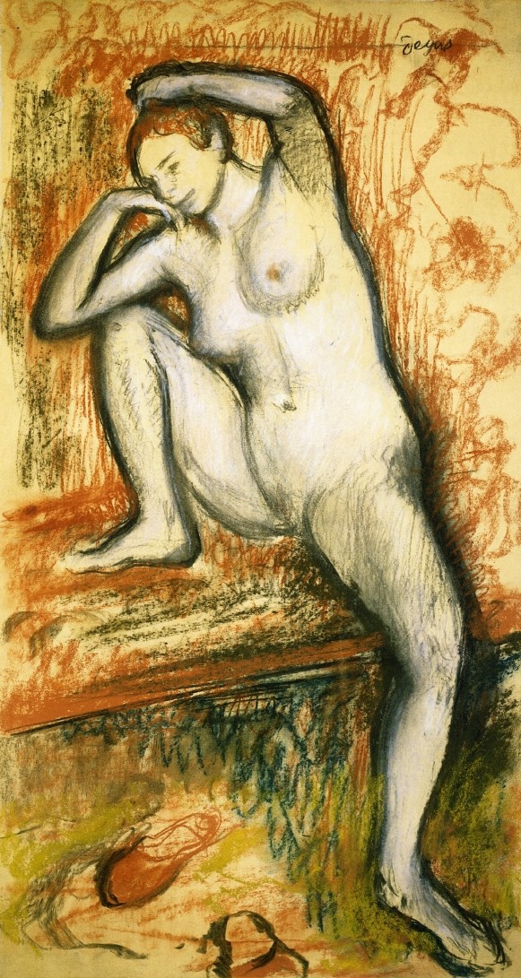 Nude Study of a Dancer by Edgar Degas