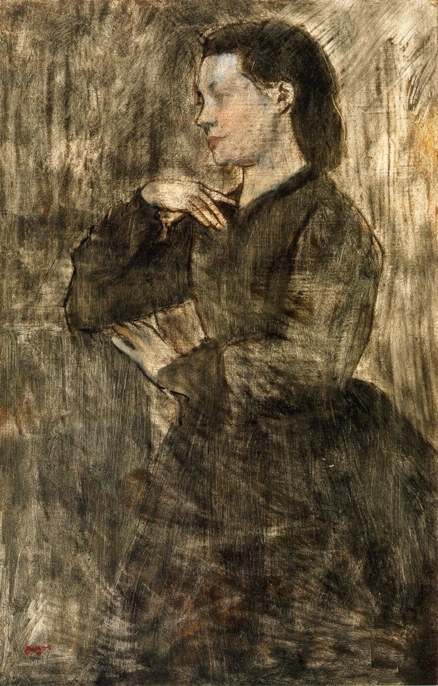 Portrait of a Woman by Edgar Degas