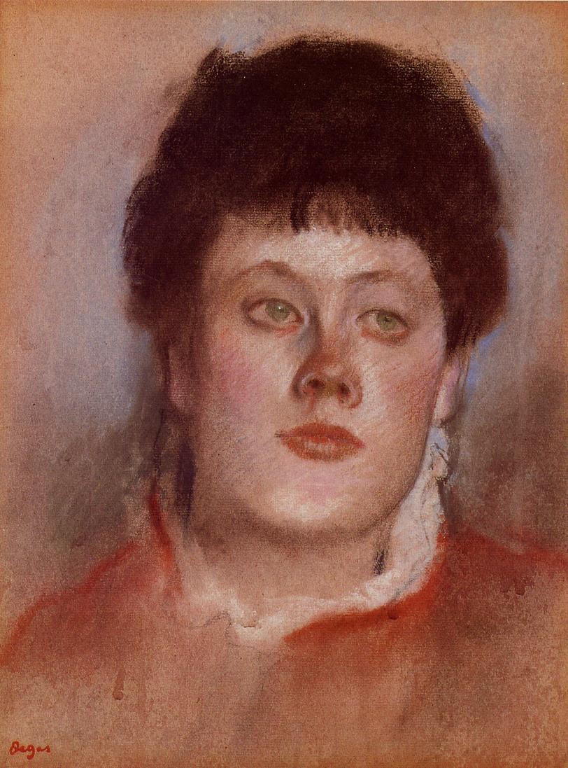 Portrait of a Woman by Edgar Degas